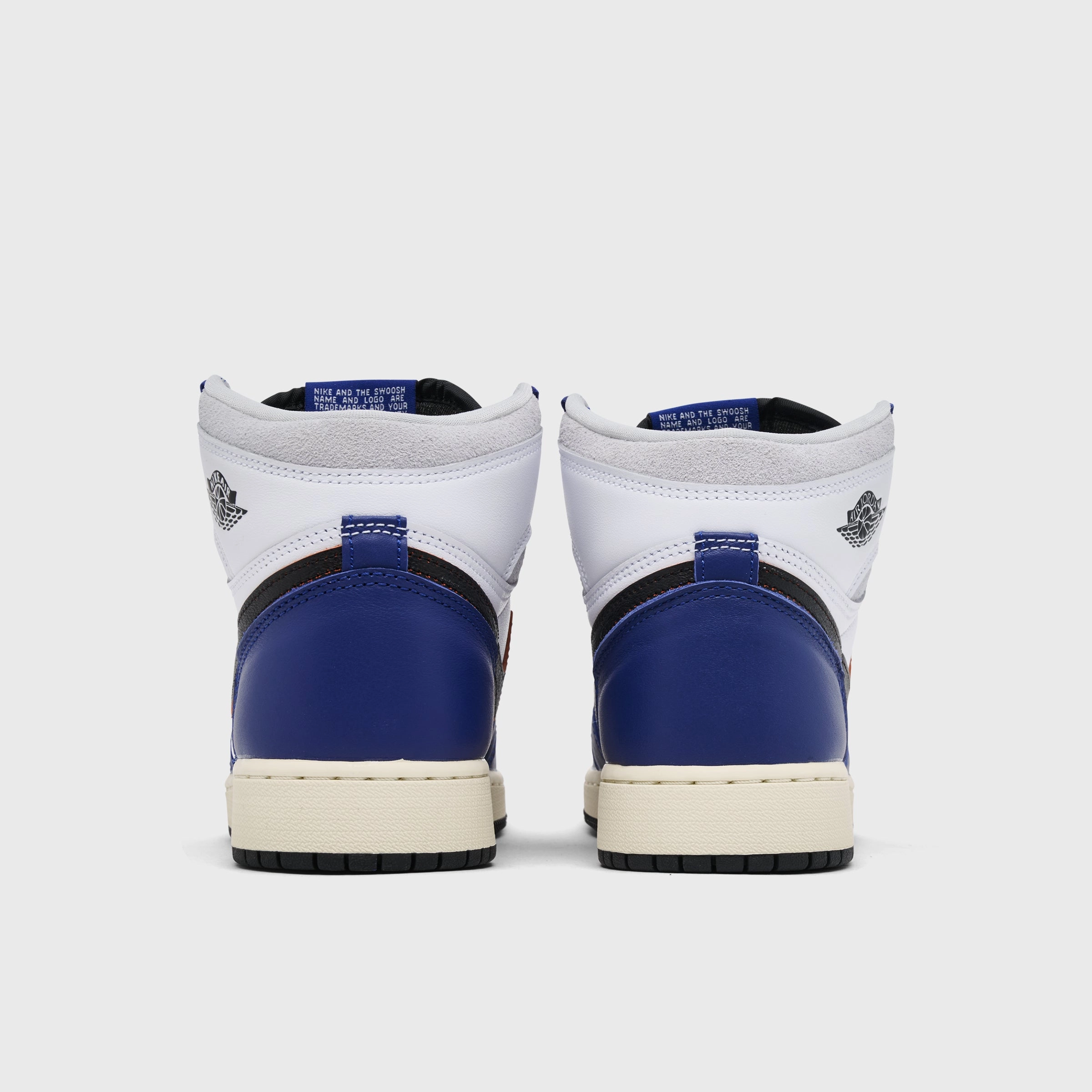 Pressure Relief Jordan 1 High OG GS White / Black - Neutral Grey