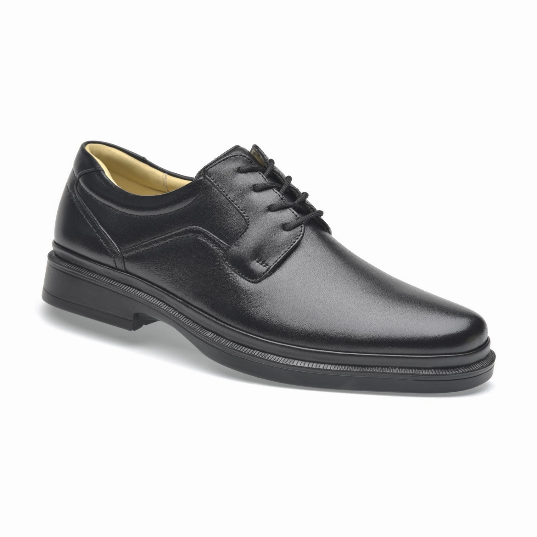 Balanced Structure Minimalist Dresser Men's lambskin Oxfords-Traditional Max