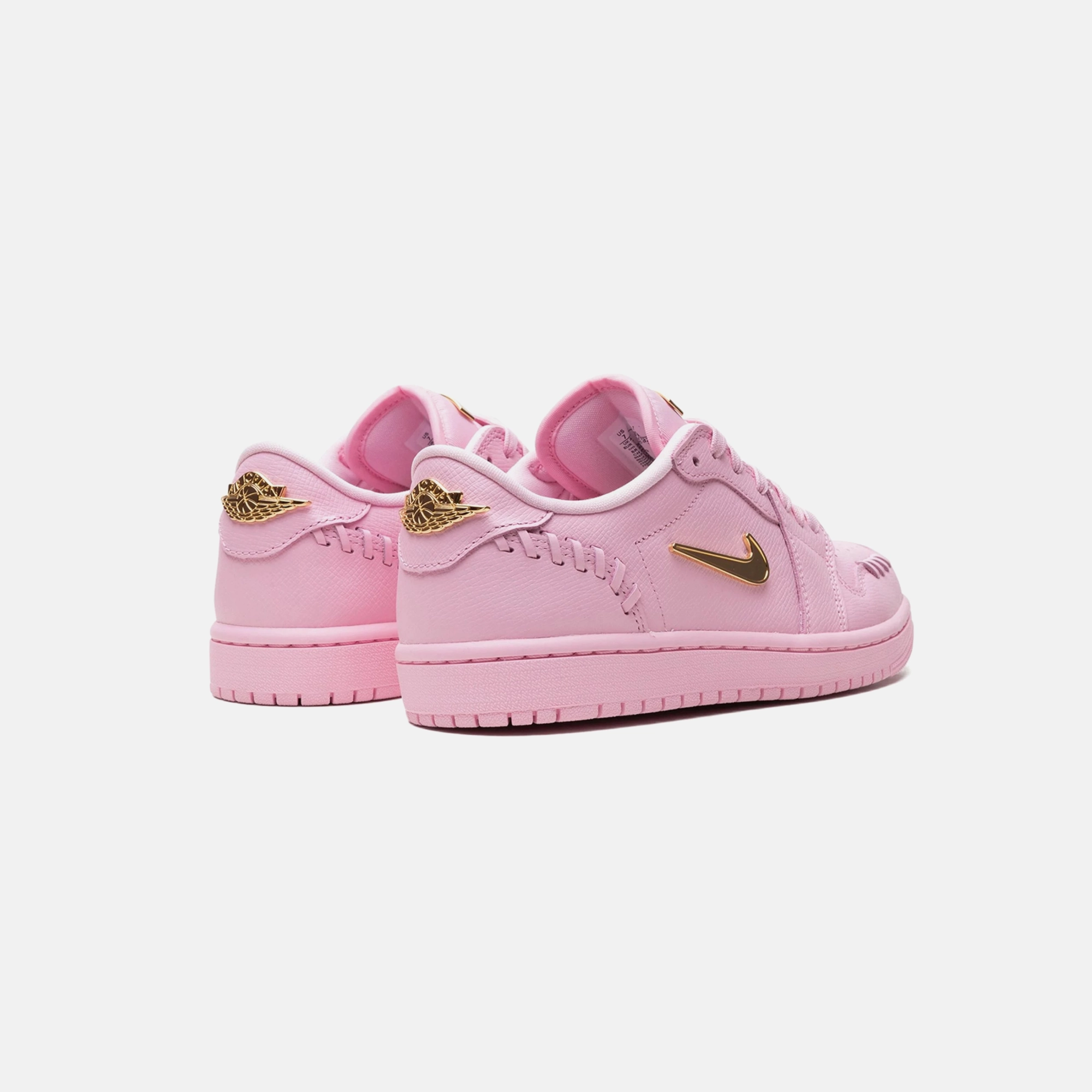 Soft Step Design Nike Air Jordan 1 Low Method of Make Perfect Pink WMNS