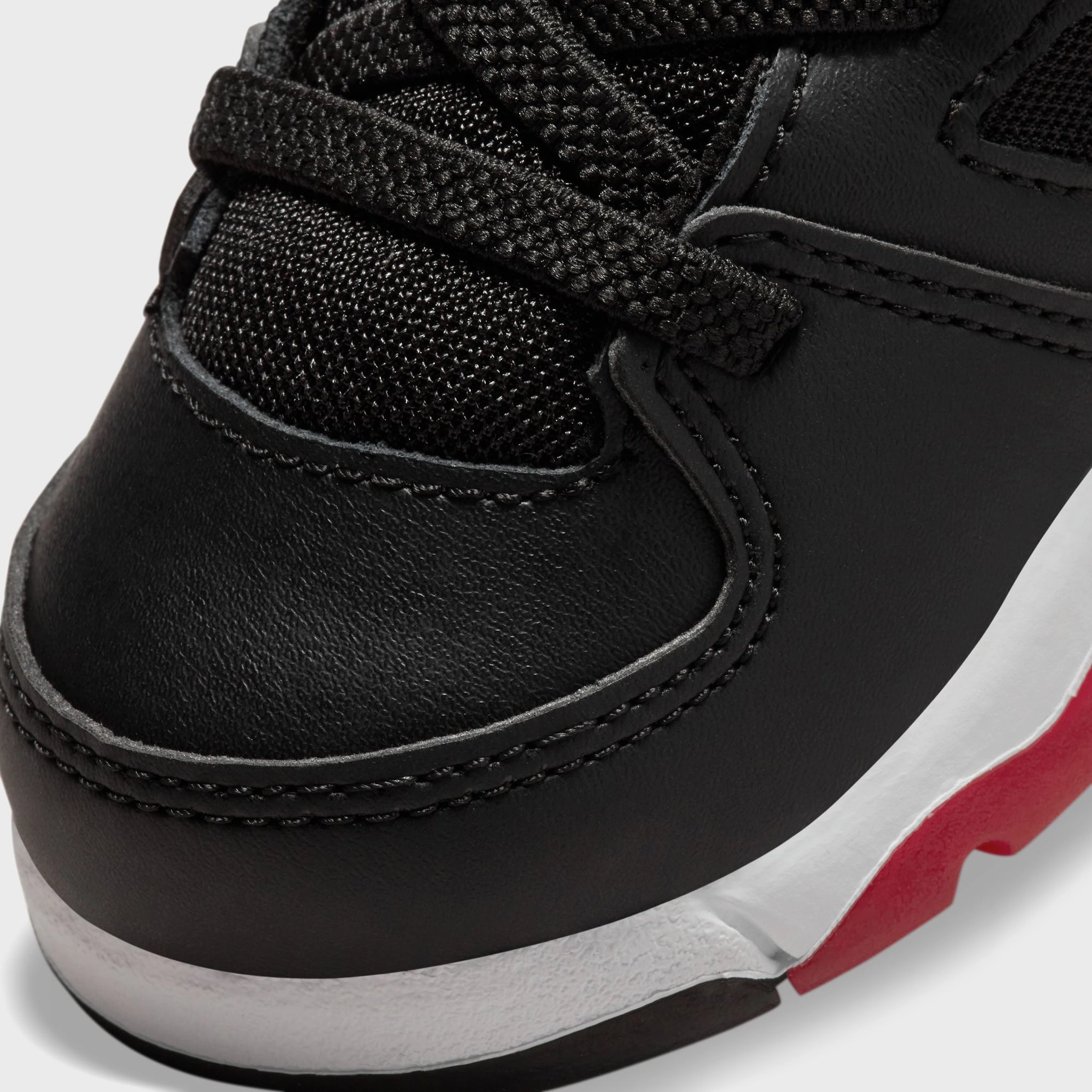 Jordan Flight Club '91 TD Black / White - University Red 3D printed midsole Impact Resistant Construction