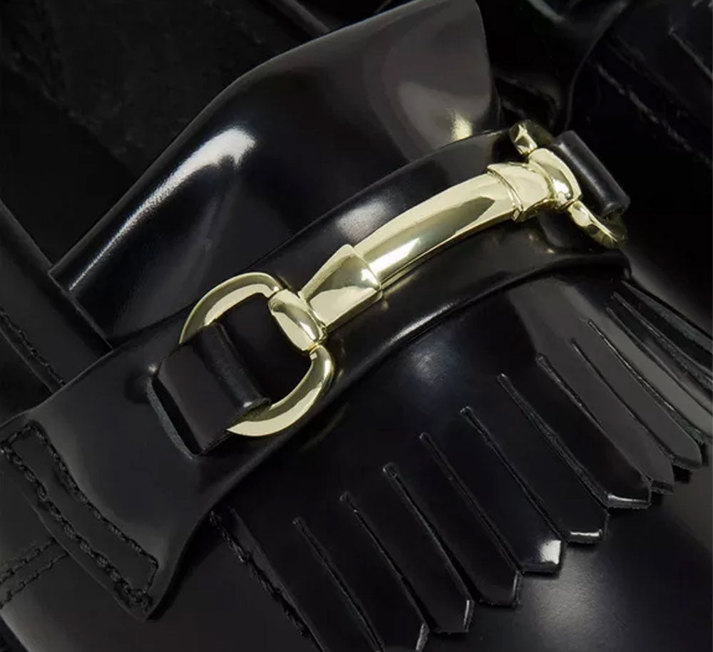 Adrian Snaffle Smooth Leather Kiltie Loafers Fresh Style