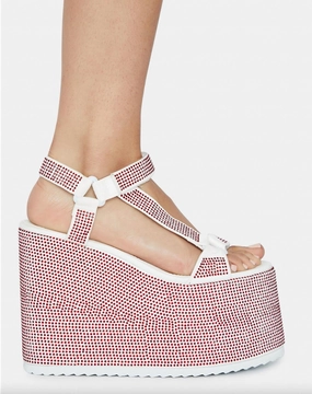 Summer Heels Series-Multi In Red