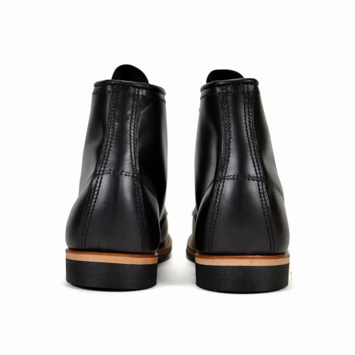 Red Wing Men's Beckman 9423 Black Leather Reflective accents Hunter