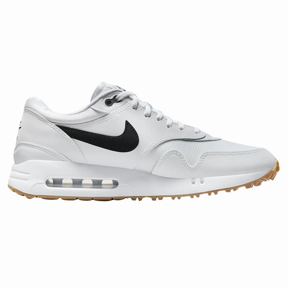 Body Stability Nike Air Max 1 '86 OG G Spikeless Golf Shoes White/Black/Gum/Brown - FW25 Unisex