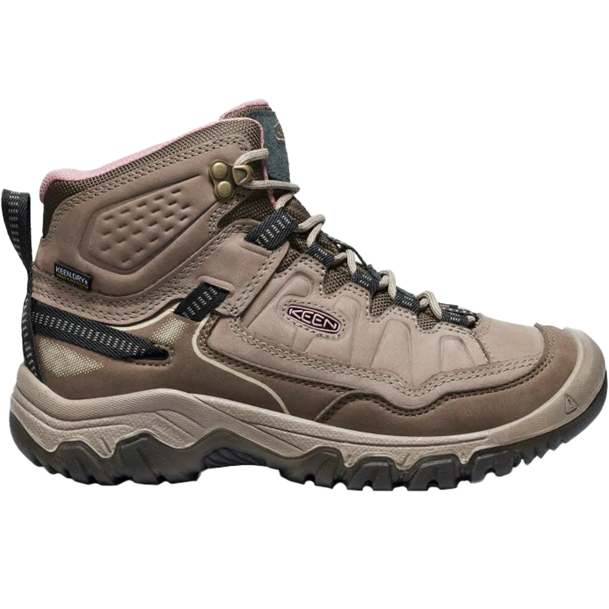 Women's Targhee IV Mid Waterproof Hiking Boot Protective Lining Cushioned Step Snowy Path
