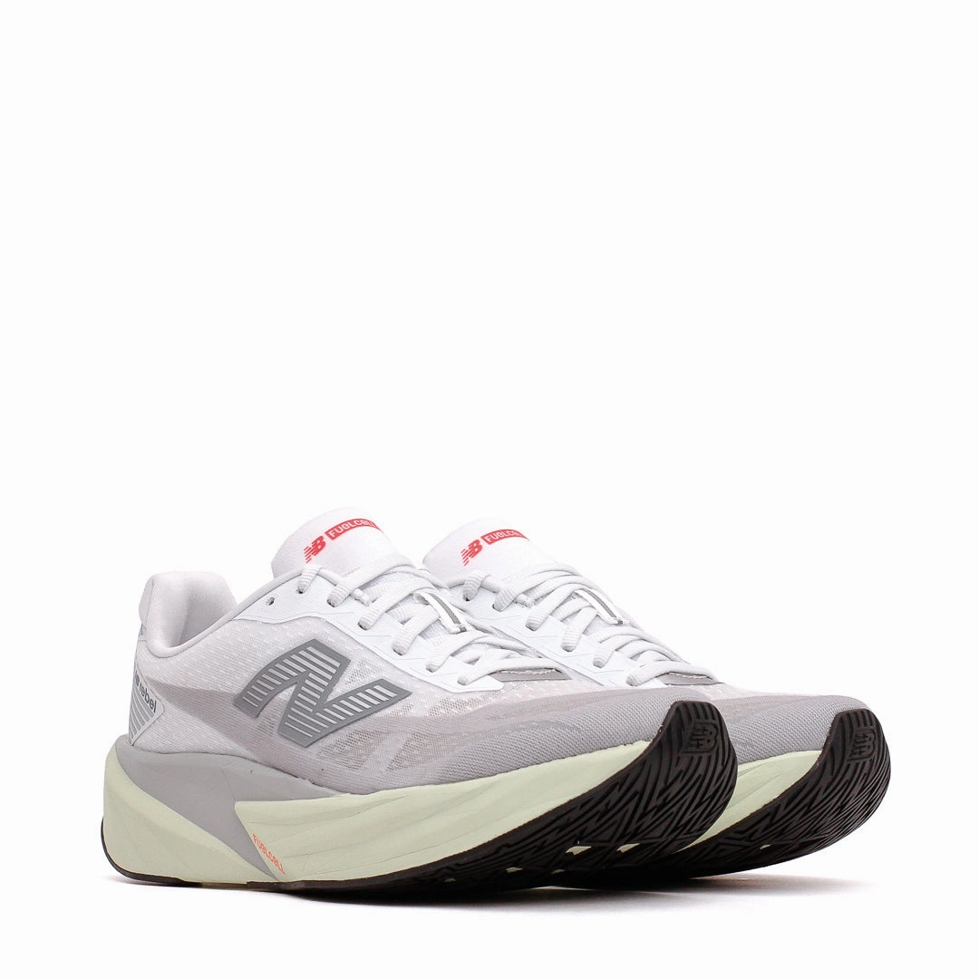 Anti - friction New Balance Men FuelCell Rebel v5 Raincloud Mineral MFCXLD5