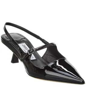 Custom made Jimmy Choo Didi 45 Patent Slingback Pump