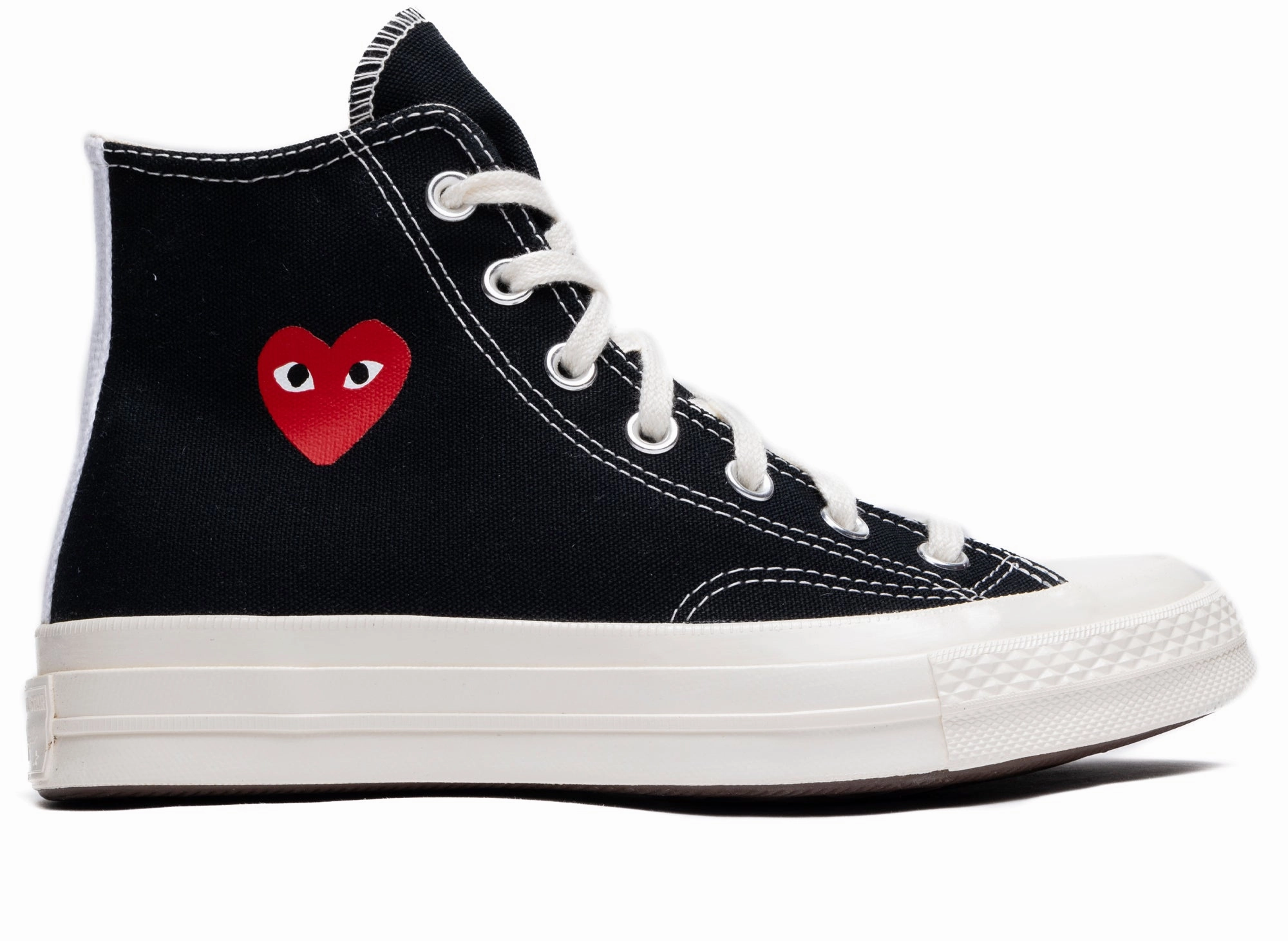 Daily Comfort Converse Comme des Gar?ons Play Heart Chuck 70 Hi in Black