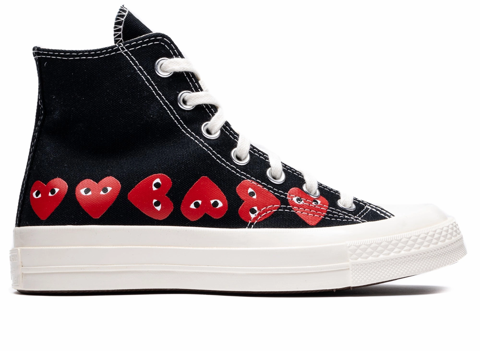 Converse Comme des Gar?ons Play Multi Heart Chuck Taylor All Star 70 Hi SyntheticMaterial Outdoors Ready