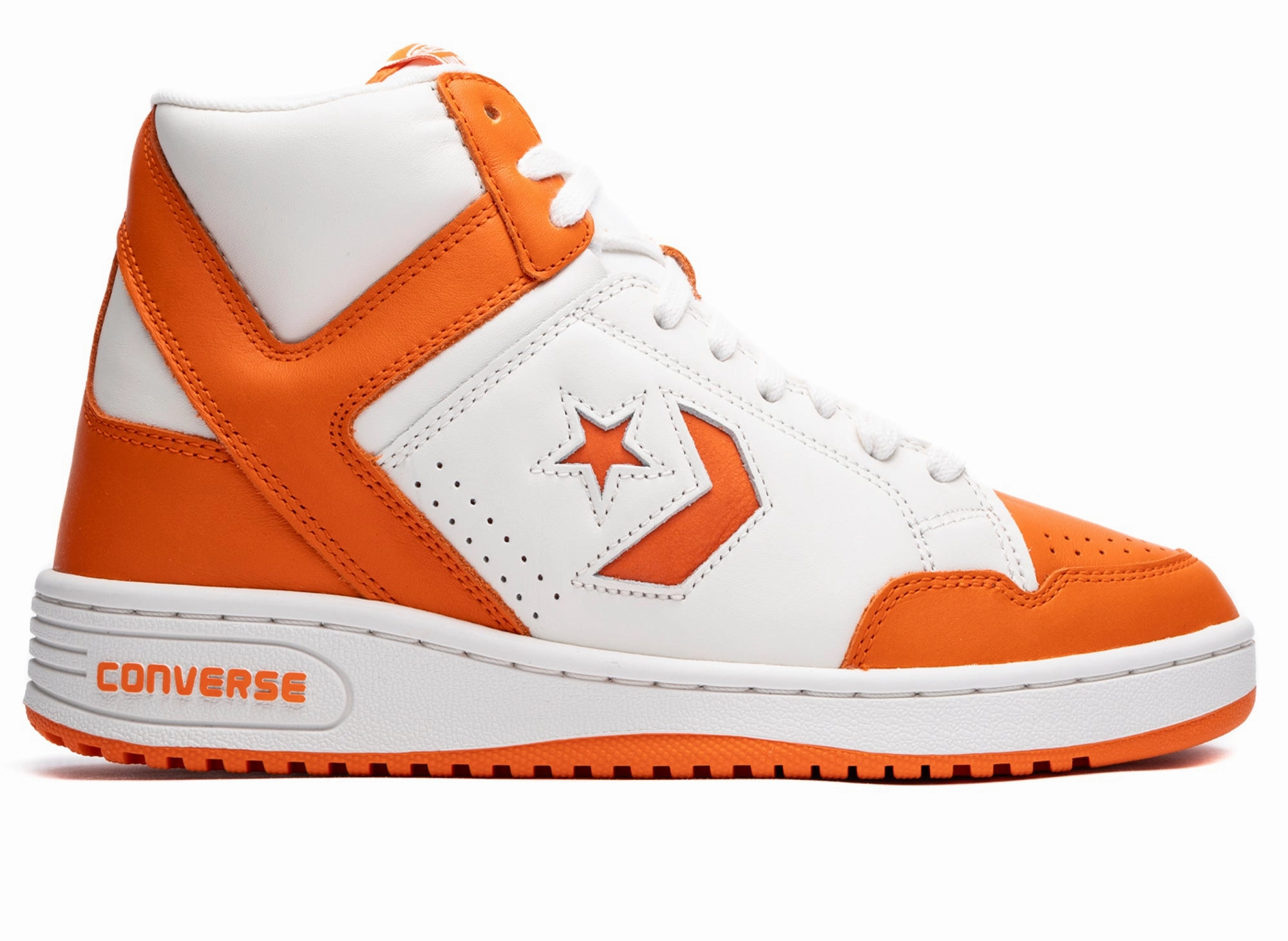 Comfort   cushion Gold Shine Converse Weapon Mid