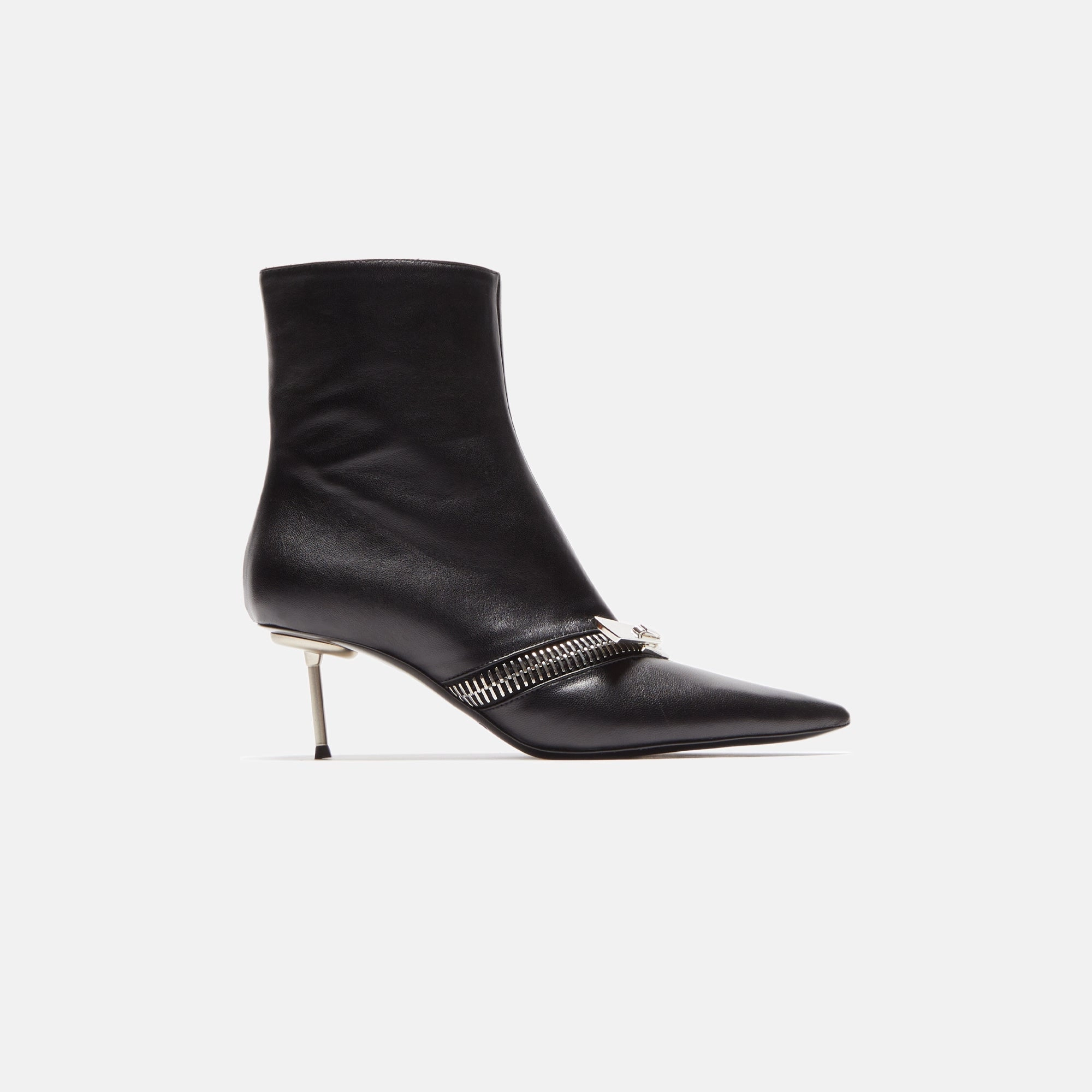 Coperni Zip Ankle Boot - Black Synthetic Upper