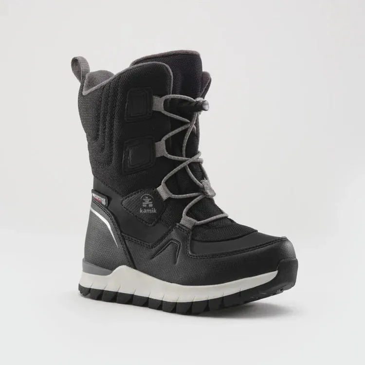 Fitness Enthusiast Boho Mood Kamik Black Bouncer 2 Youth Winter Boot