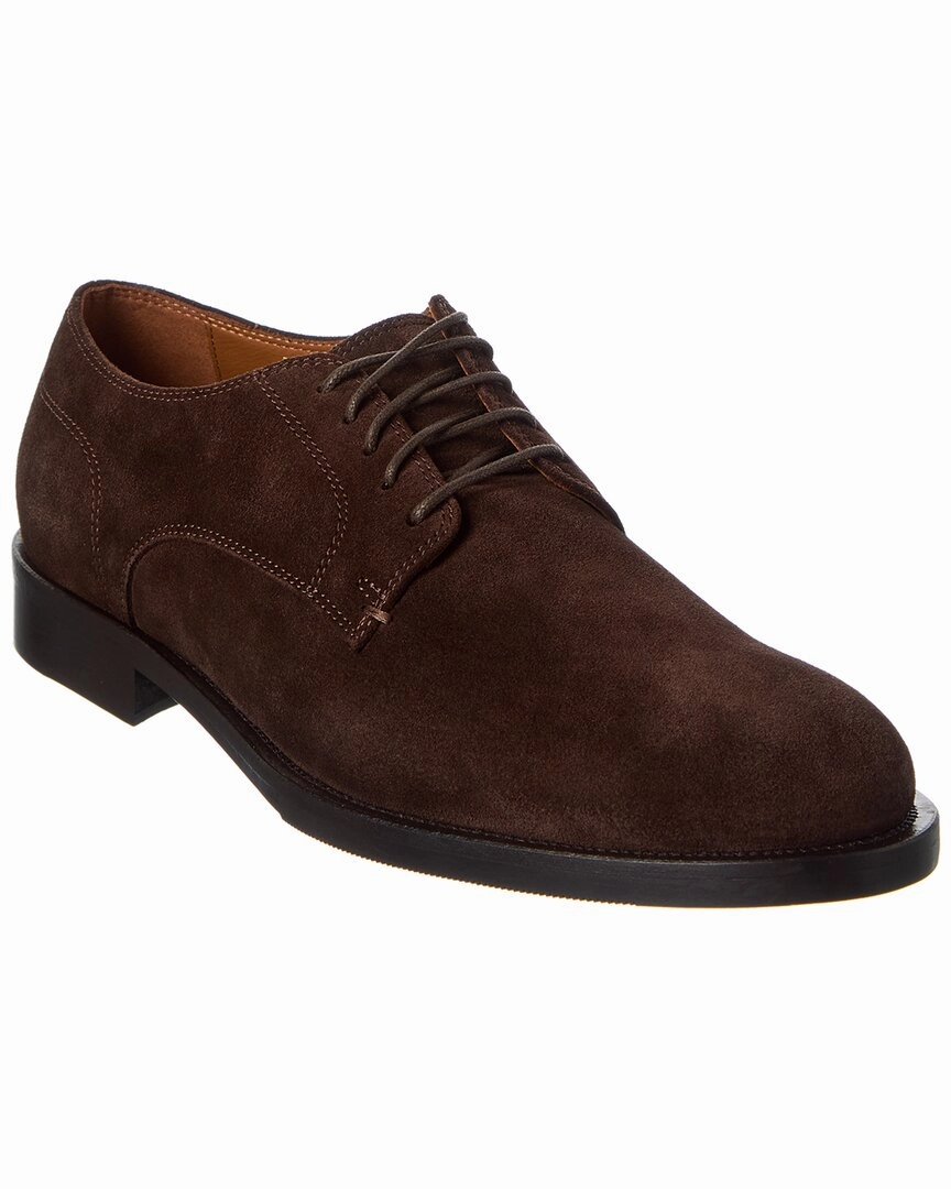 Aquatalia Arturo Suede Oxford Sleek Design City Dweller Leather Smart Shoes