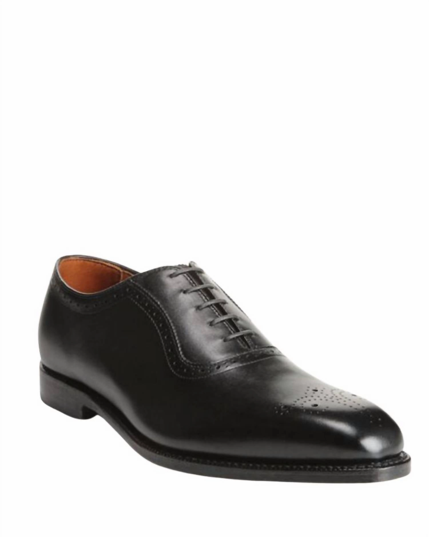 Refined Style Style Enthusiast Matte Finish All Day Worker Men's Cornwallis Lace Up Oxford Shoes In Black