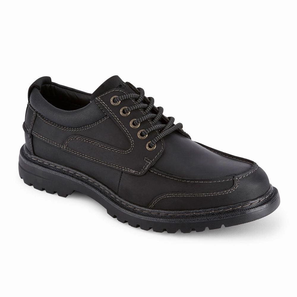 Trend Forward Routine Style Dockers Mens Overton Leather Rugged Casual Oxford Shoe with Stain Defender - Wide Widths Available