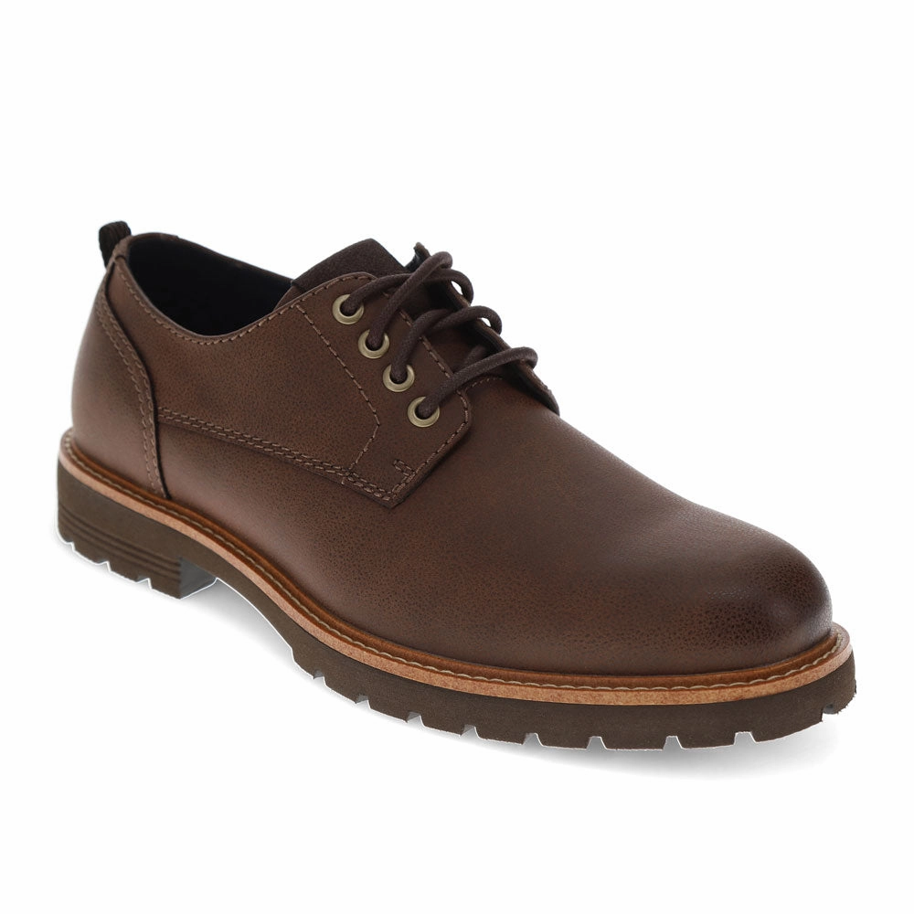 Dockers Mens Watkins Lightweight Lugged Casual Shoe Comfort Leather