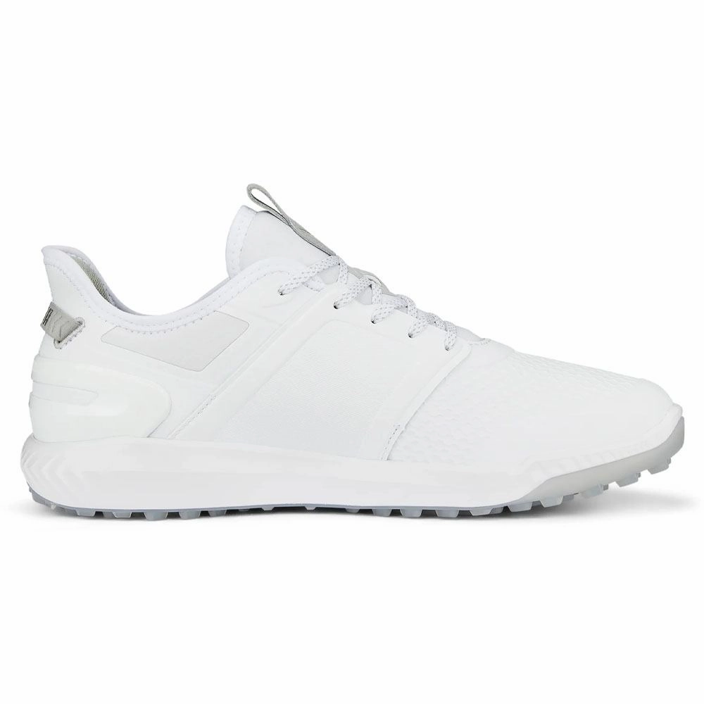 PUMA Ignite Elevate SS Spikeless Golf Shoes White/Silver - SS24 Men Active Hold quick dry