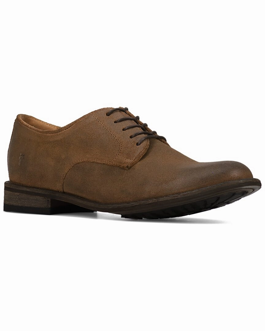 Padded collar Timeless Leather Shoes Frye Tyler Flex Suede Oxford