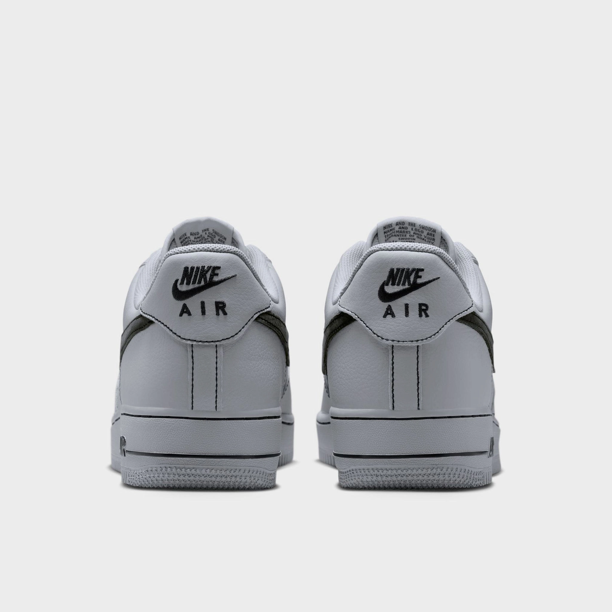 Nike Air Force 1 '07 LV8 Wolf Grey / Black Responsive Heel Zone