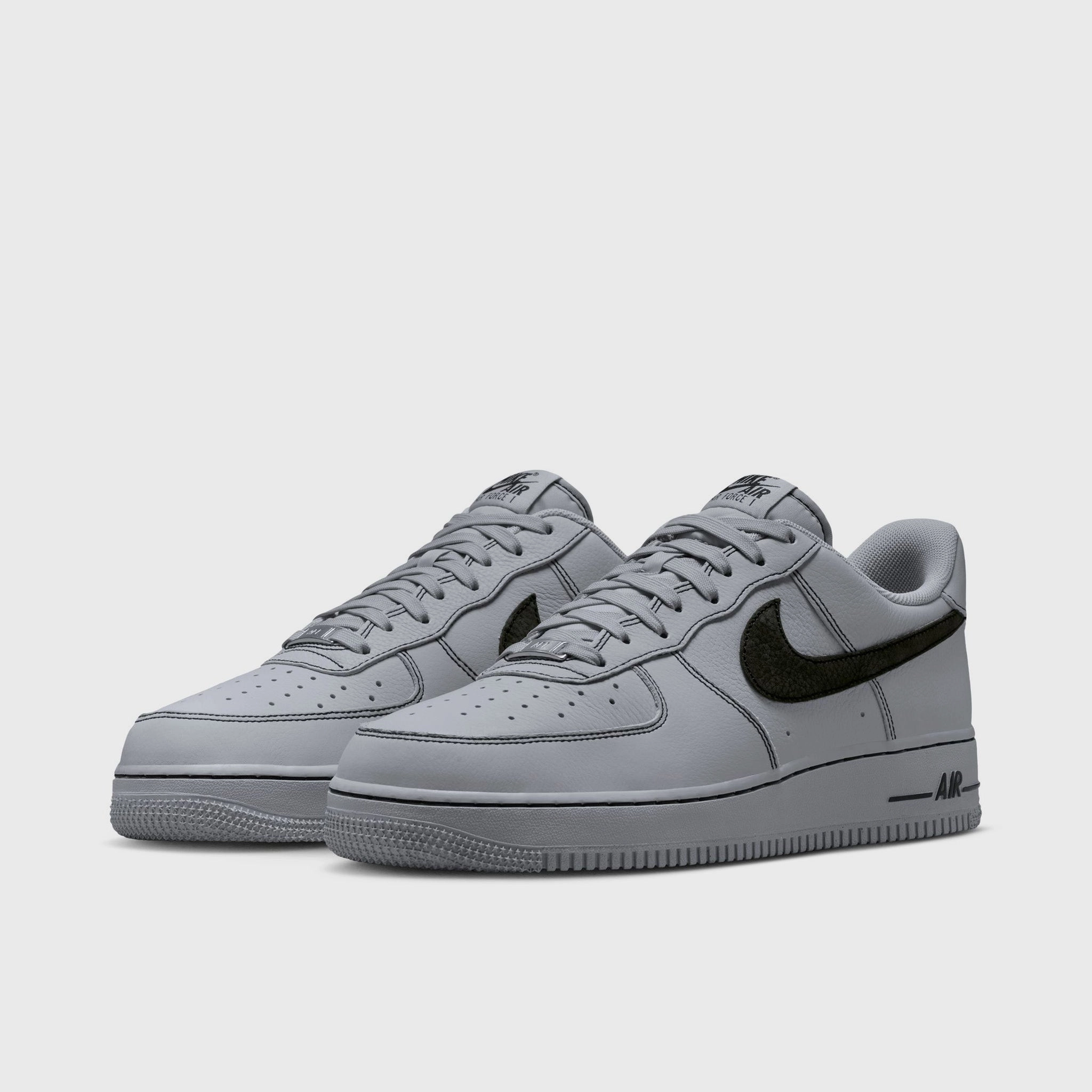Nike Air Force 1 '07 LV8 Wolf Grey / Black Rebound Efficiency Functional Sport Fit