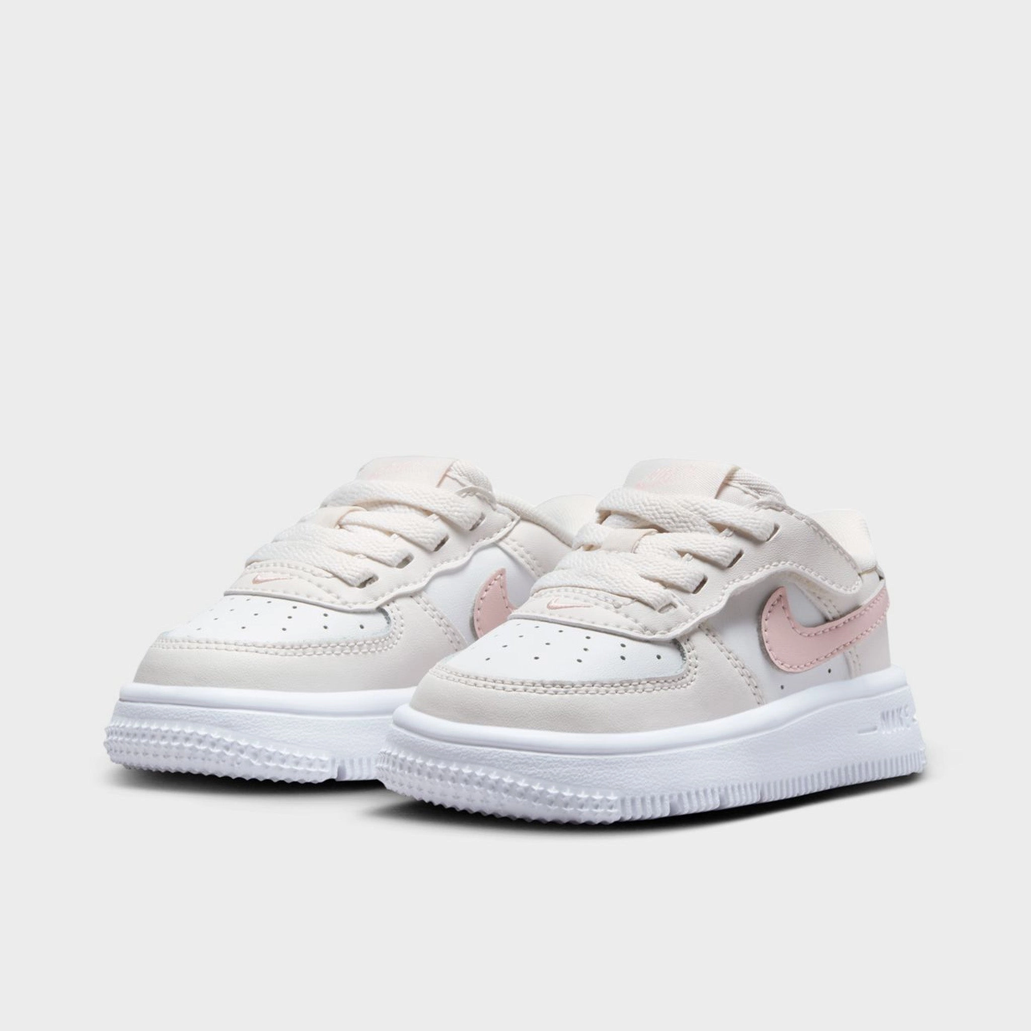 Nike Air Force 1 Low EasyOn TD Phantom / Echo Pink - Summit White Arch Stabilization Sky Jump