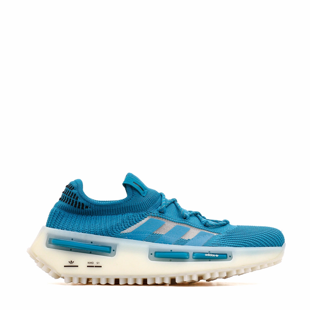Good resilience running in the wind shoes Adidas Originals Men NMD S1 Boost Turquoise HQ4437