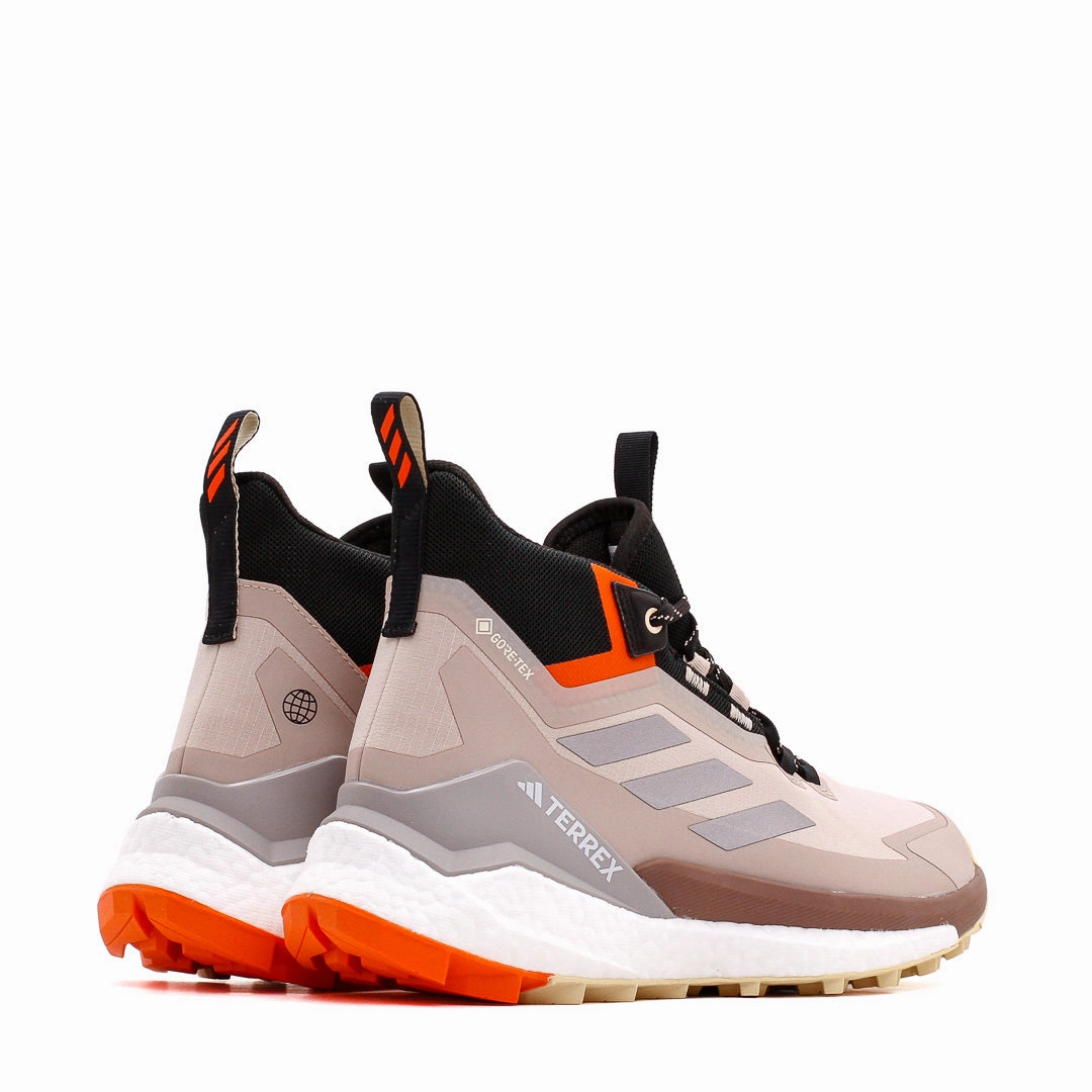 Adidas Outdoors Men Terrex Free Hiker 2 GTX Gore-Tex Beige HQ8384 Responsive Sole Technology Efficient Motion