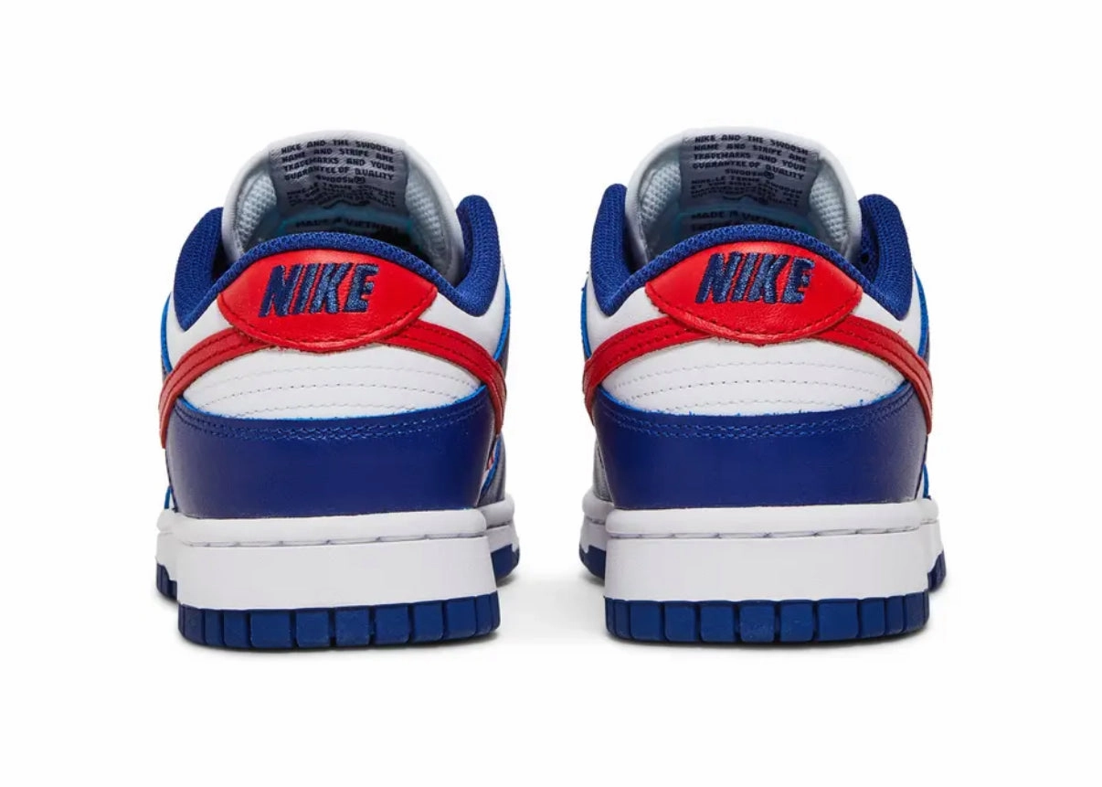 Minimalist Design Gel cushion Pre-Order RARE Americana Red Swarovski Womens Nike Dunk Shoes