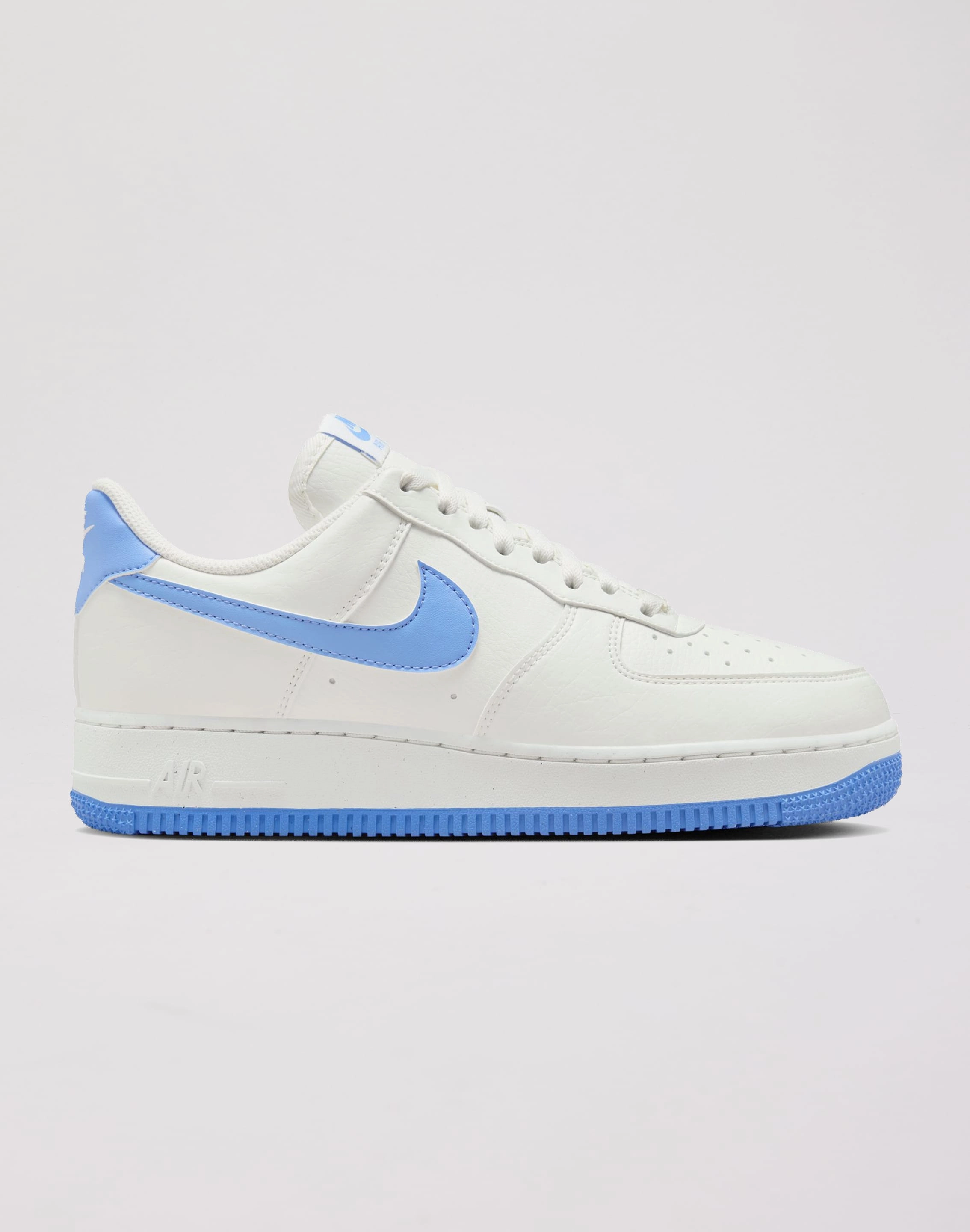 Heat Resistant Materials Hoops Fit Nike Air Force 1 '07 Next Nature "Sail/Royal Pulse"