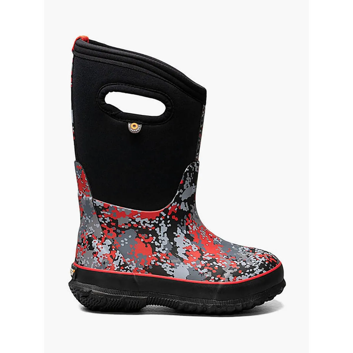 Quick Dry Interior BOGS Black Multi Micro Camo Classic Boots