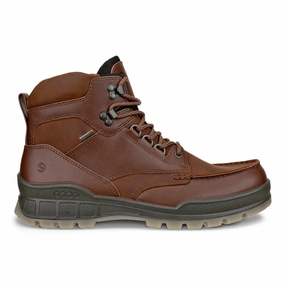 mom style Ecco Men's Track 25 Mid Bison Gore-Tex