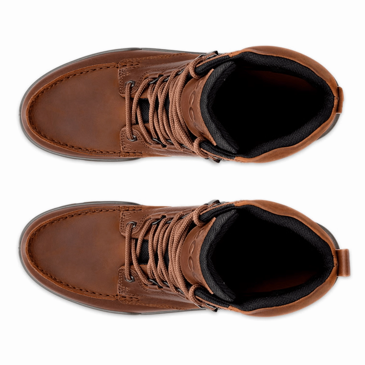 foldable Ecco Men's Track 25 Mid Bison Gore-Tex