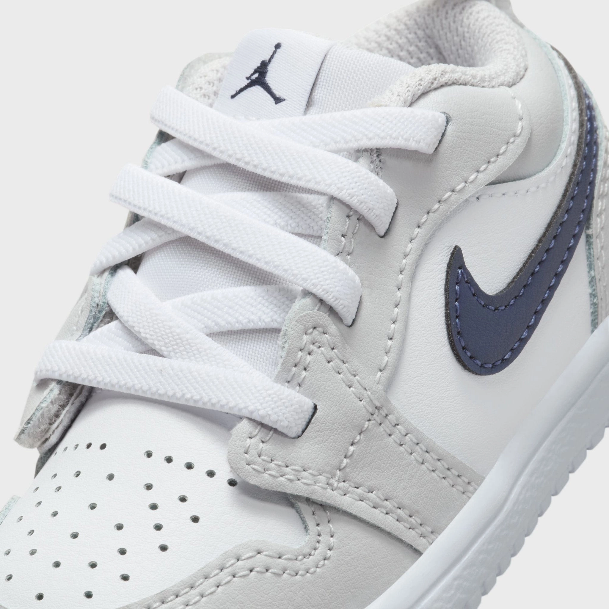 Jordan 1 Low Alt TD White / Midnight Navy - Neutral Grey Comfortable Stretch Torsion Bar System