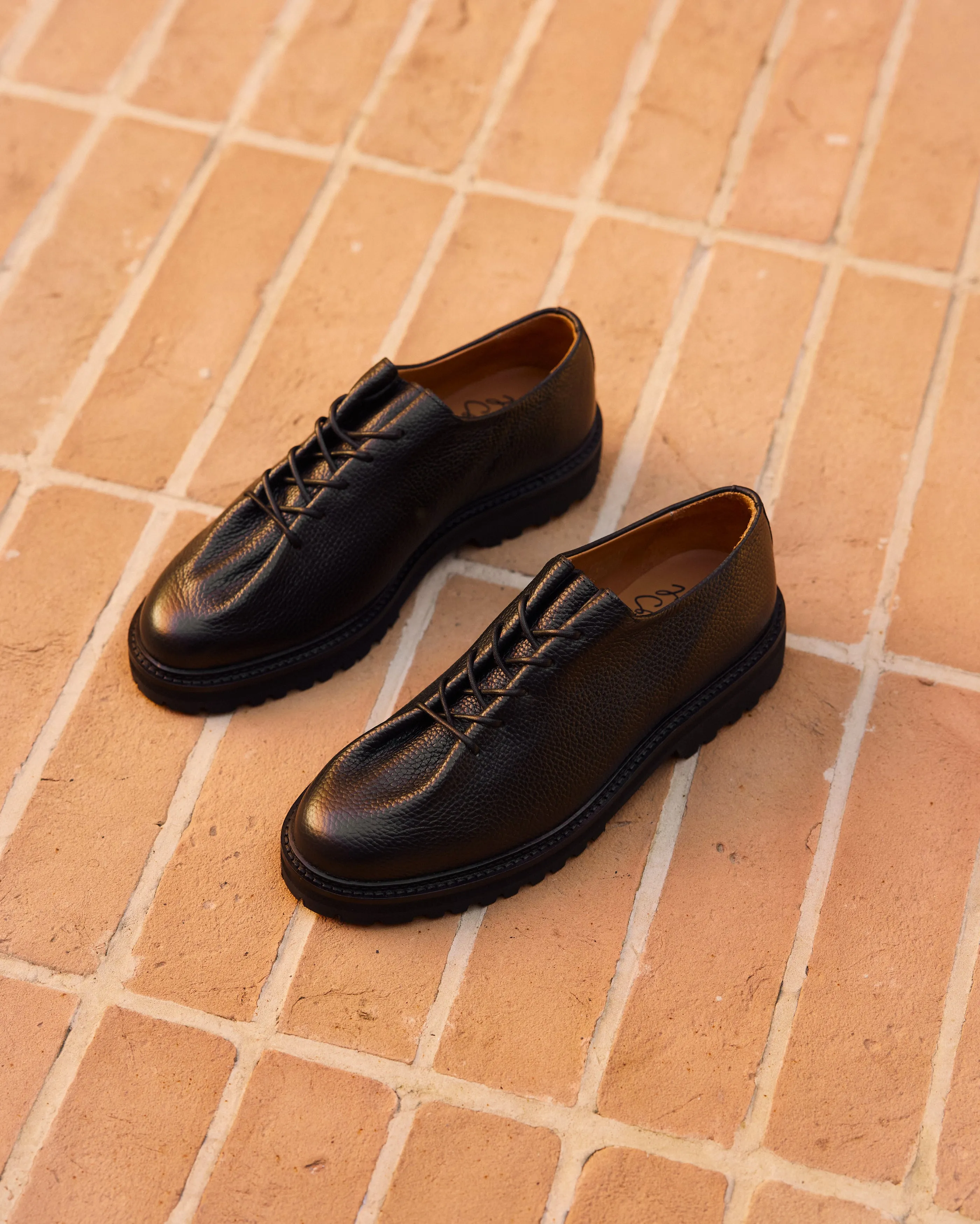 Edouard Lug Derbies Straight Cut