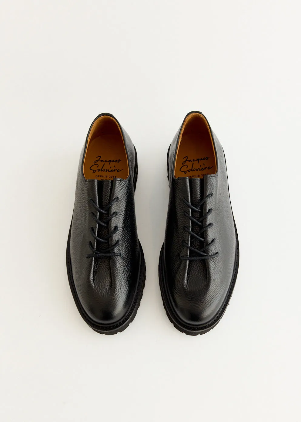 Shiny look Edouard Lug Derbies