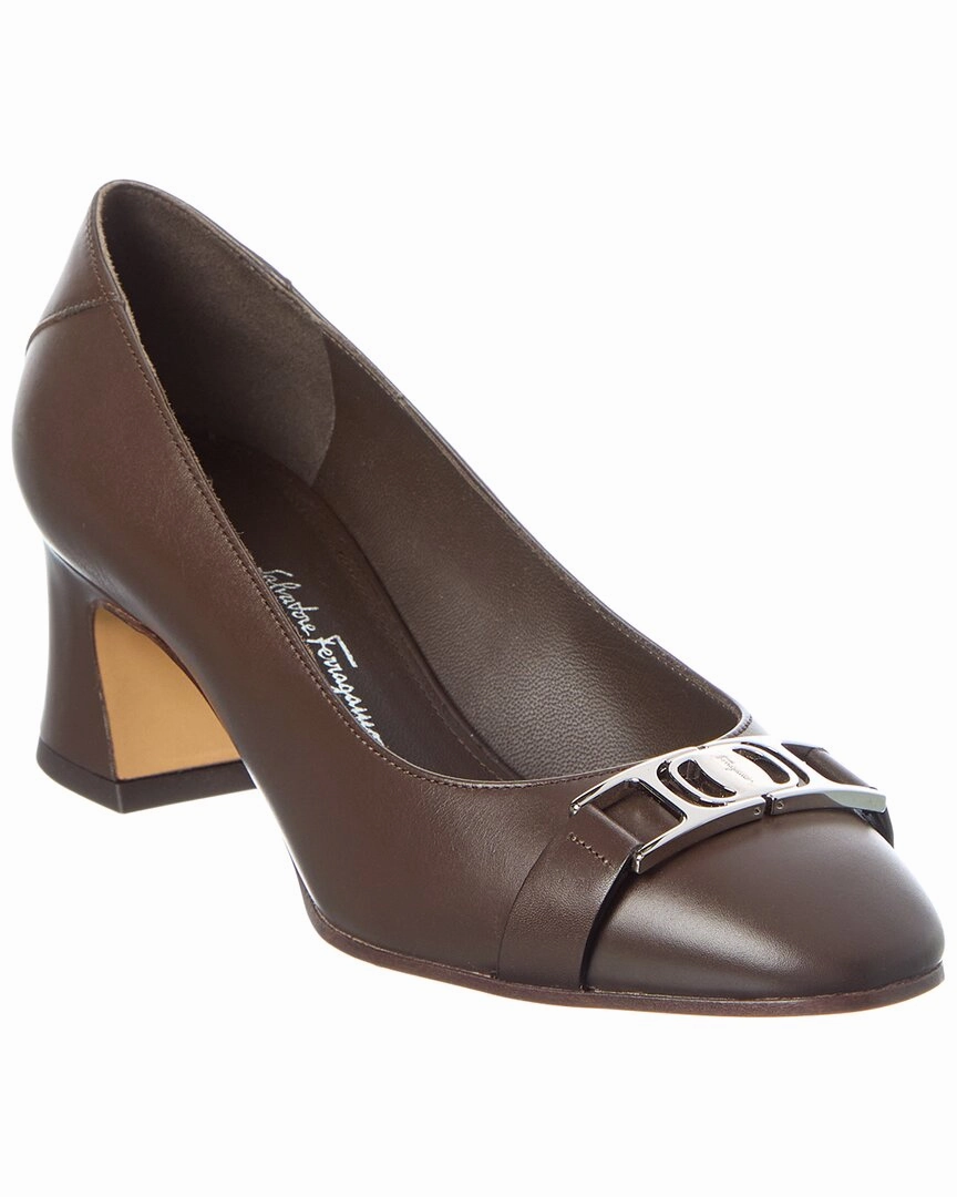 Fashion boots Ferragamo Leather Pump