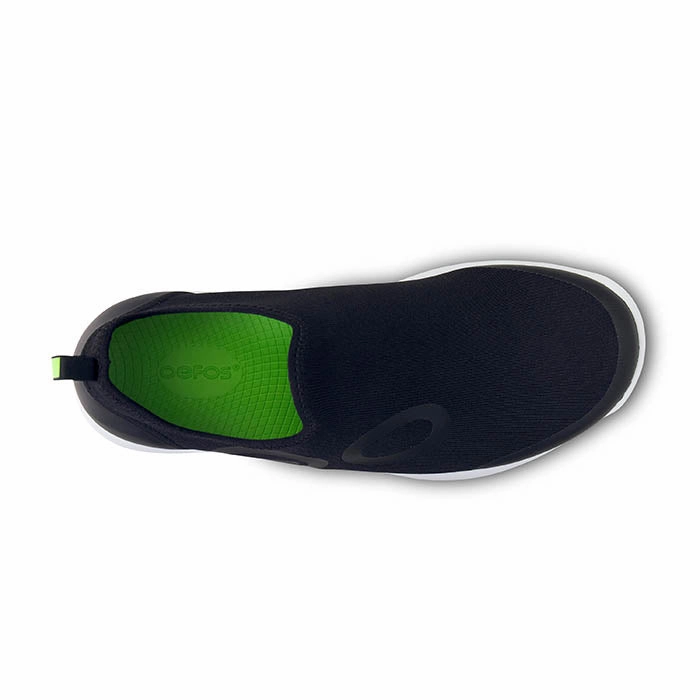 Mens Oofos Oomg Sport in Black Step Firmly