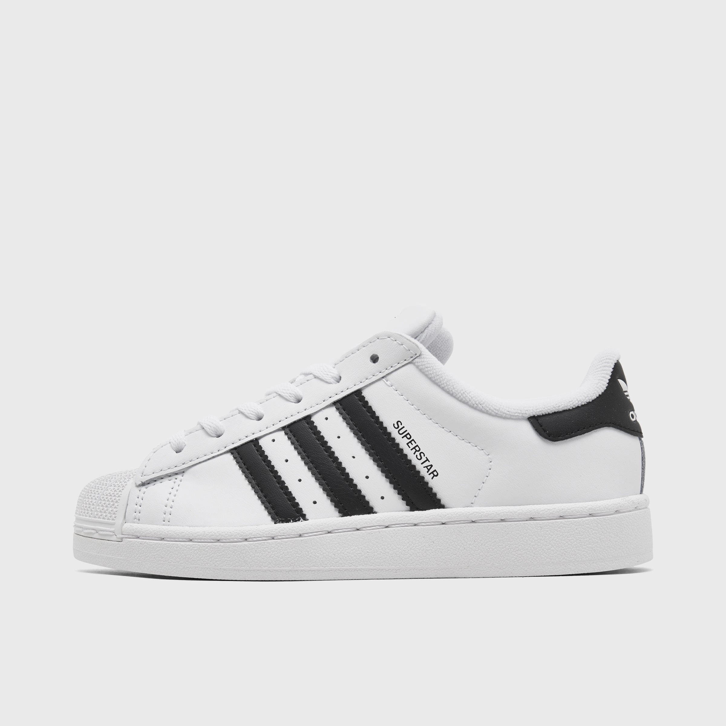 adidas Children's Superstar 2 Footwear White / Core Black Bold Look Compression Molded Outsole