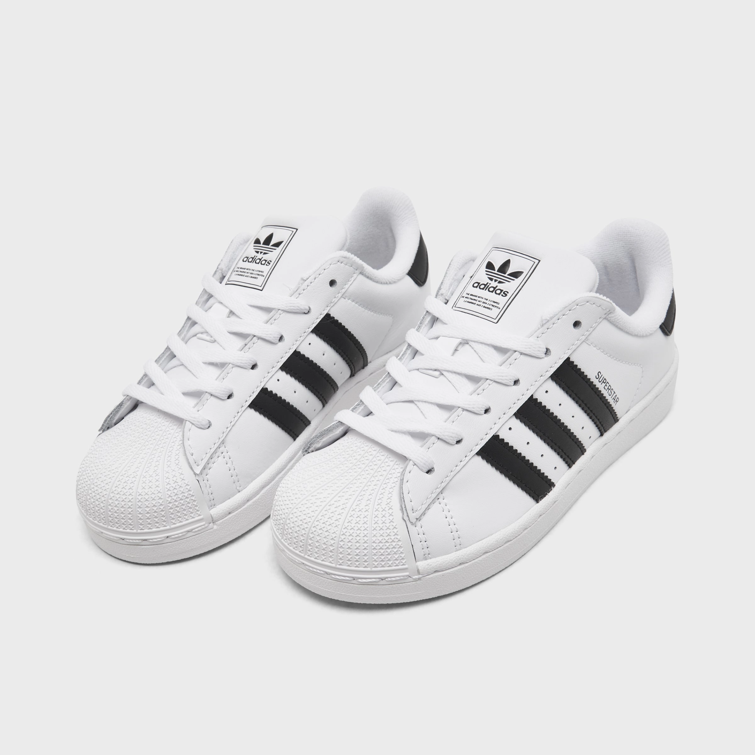 adidas Children's Superstar 2 Footwear White / Core Black Sneakers Retro Design