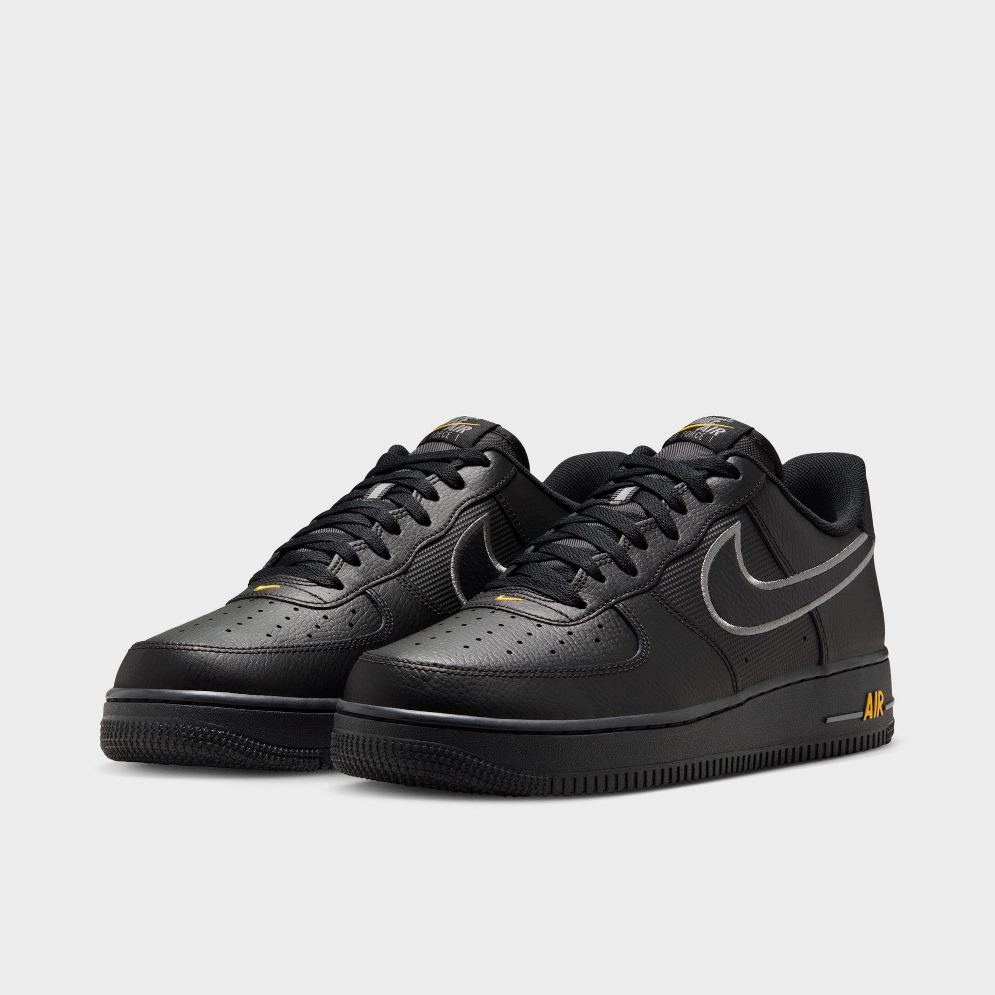 Dynamic Stability Frame Nike Air Force 1 '07 Black / Cool Grey - Sundial