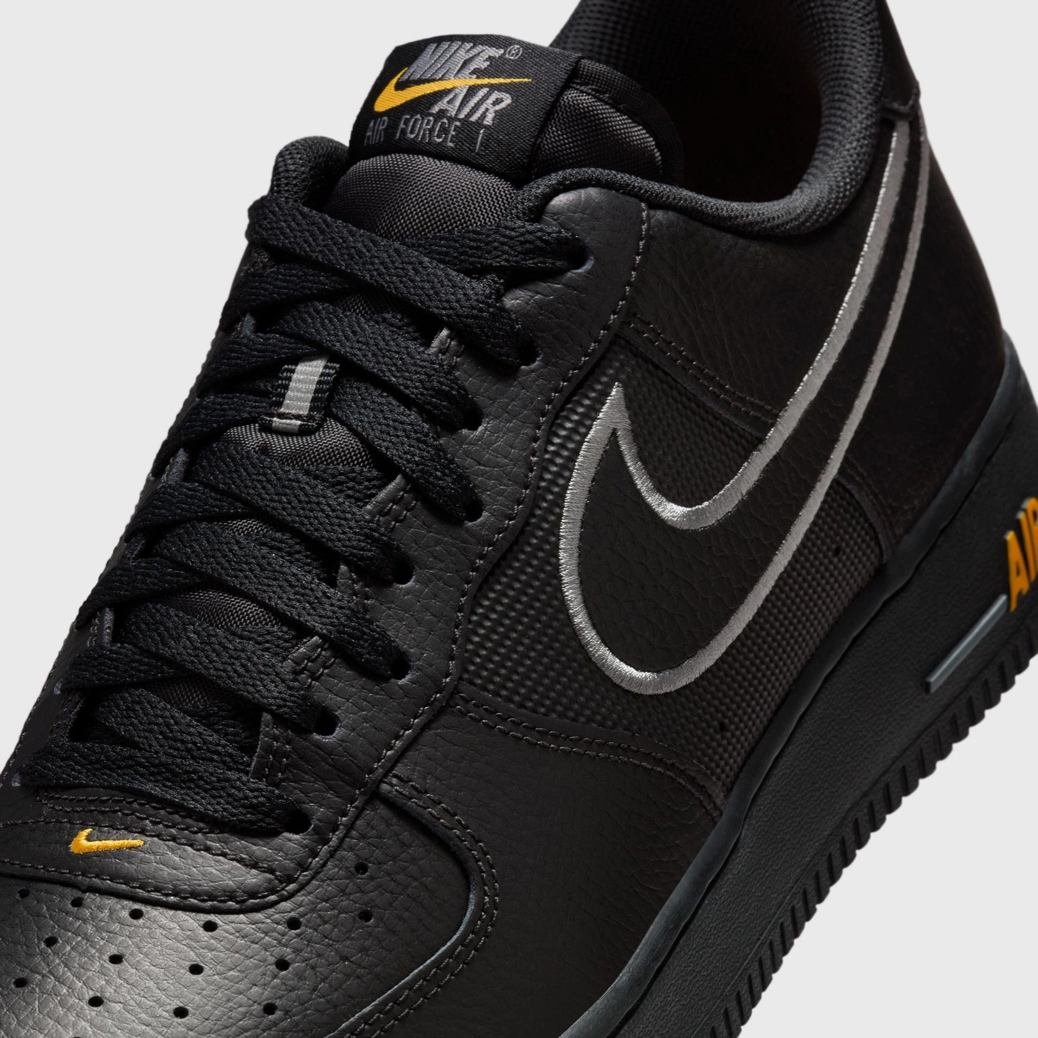 Nike Air Force 1 '07 Black / Cool Grey - Sundial Dynamic Traction Pattern