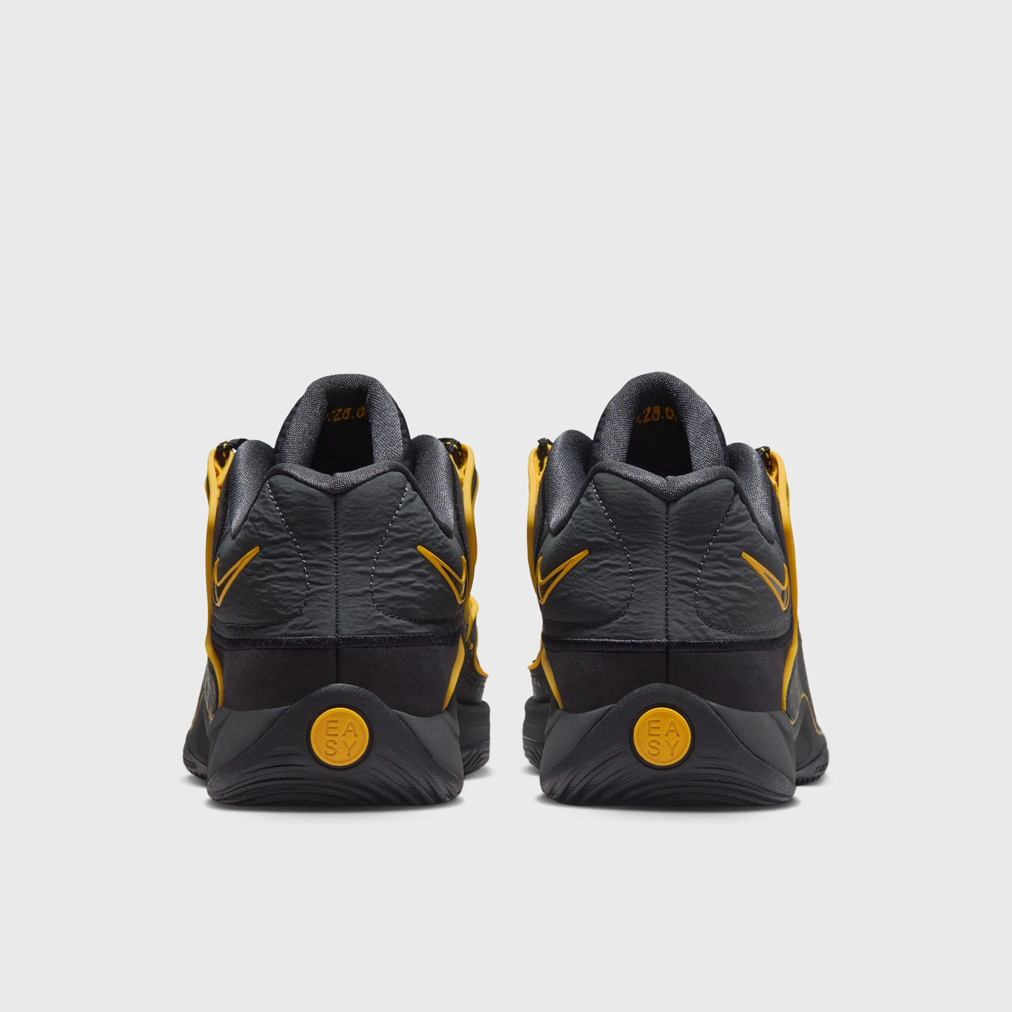 Nike Kd 18 Black / University Gold - Anthracite Comfortable Elastic Straps Dynamic Flex Grooves