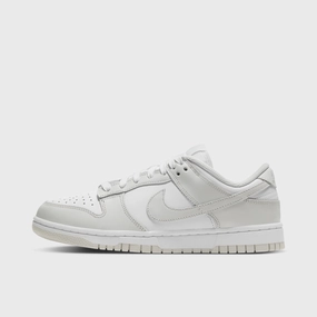Quick Cushioning Nike Womens Dunk Low White / Photon Dust - White