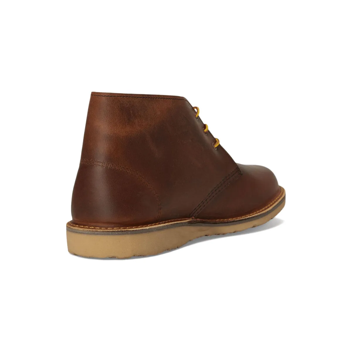 Premium Leather Feather Light Comfort Seeker Red Wing Men's 3622 Weekender Chukka Copper Leather