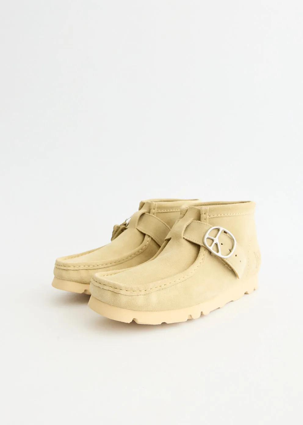 Leather Grain Elite Mode x Needles Walla Strap Boots