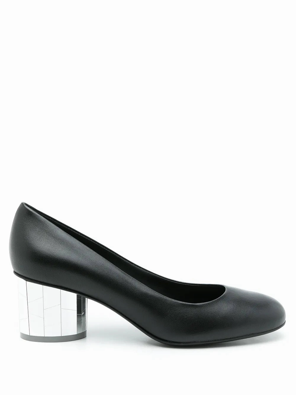 Shock Pad Ferragamo Farrah Slip-On Leather Pumps