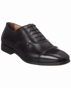 Ferragamo Riley Leather Oxford Footwear Essential Footwear Look
