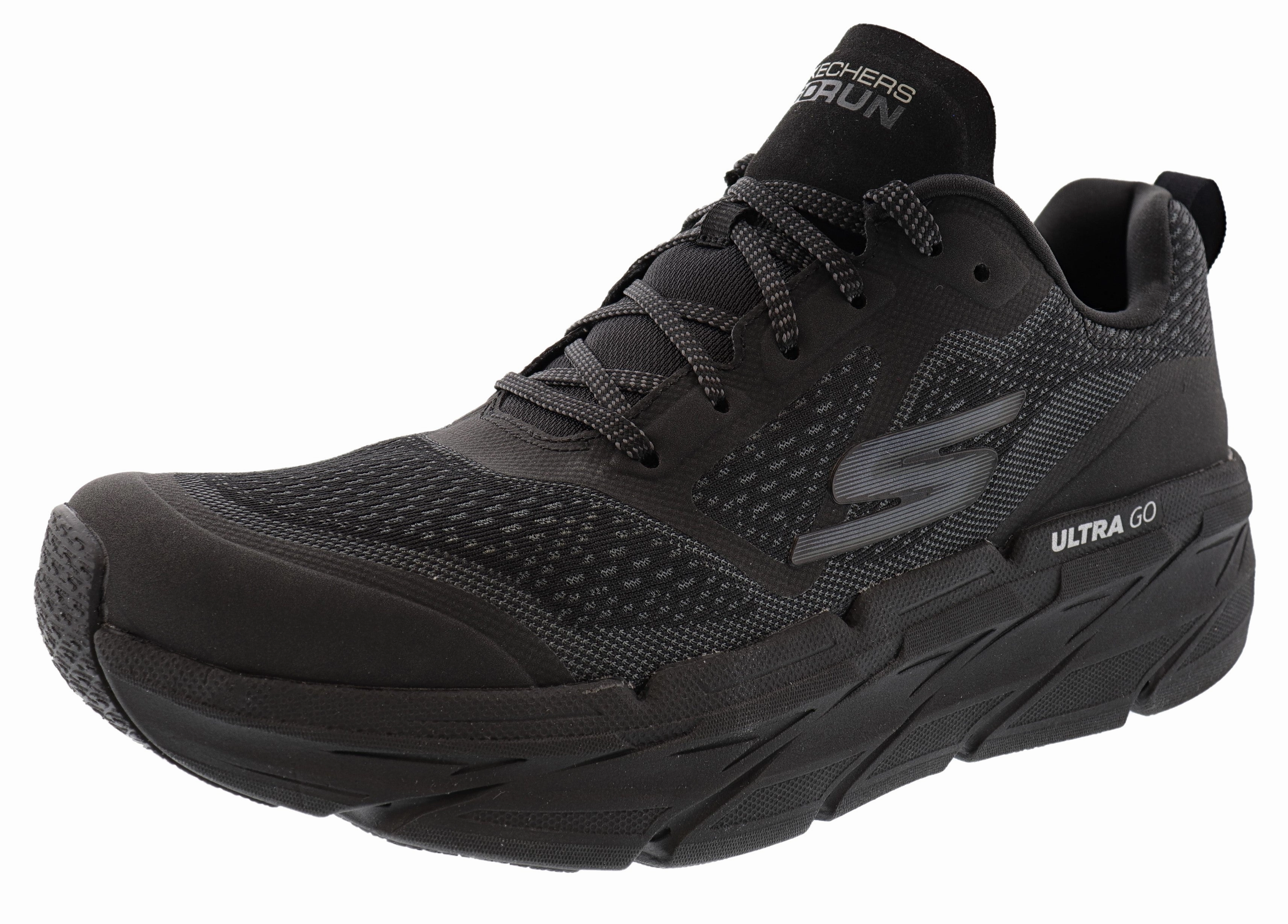 Skechers Men Max Cushioning Ultra Go Premier Vantage Lightweight Running Shoes Mesh - Upper Quick   Dry