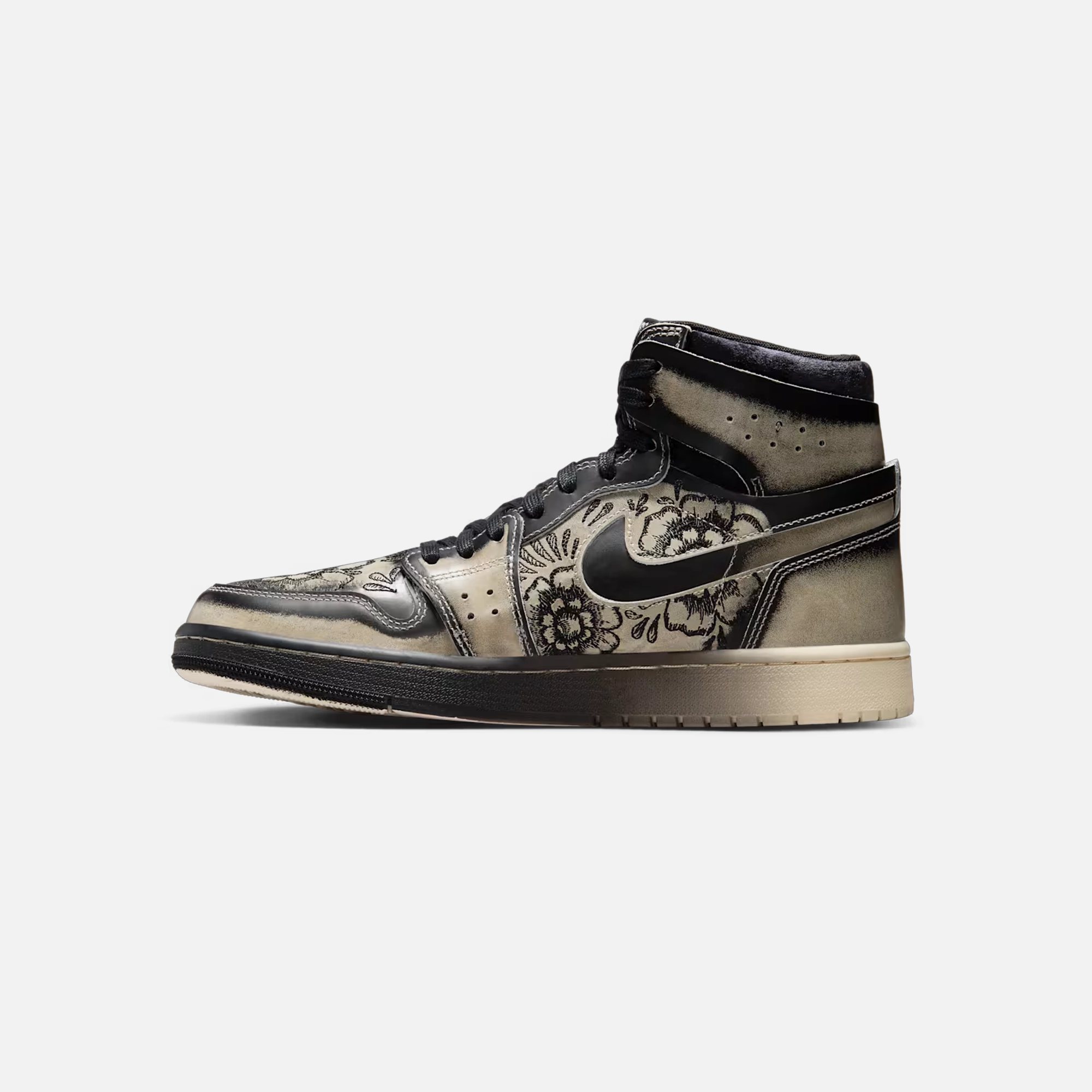 Open Fit Comfort Fit Nike Air Jordan 1 High Dia De Muertos