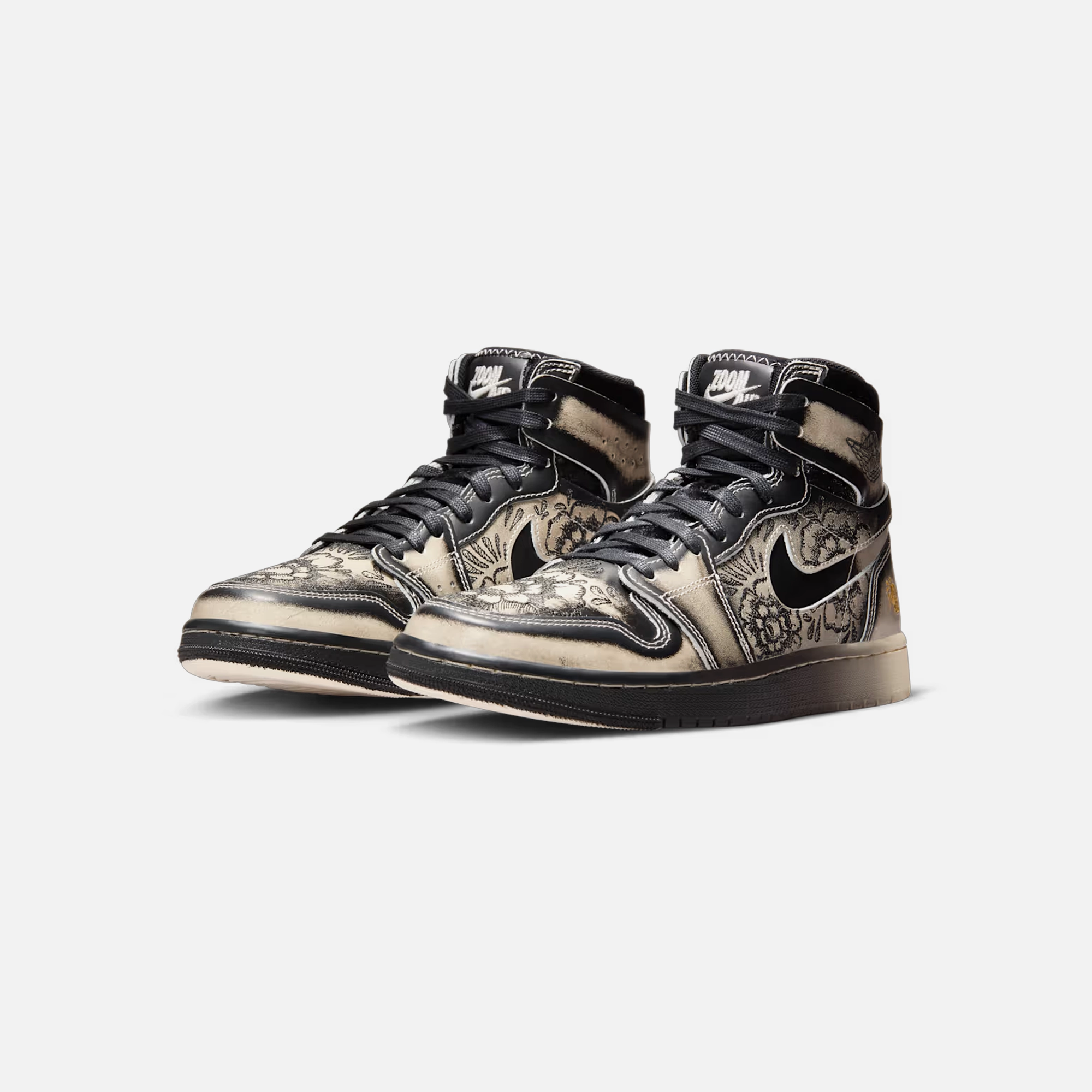 Quick   Drying Flexible Steps Nike Air Jordan 1 High Dia De Muertos